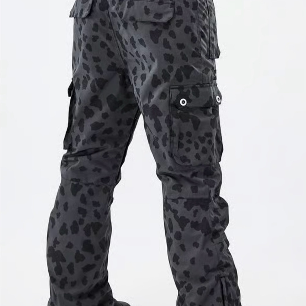DOPE Charcoal Camo Cargo Pants